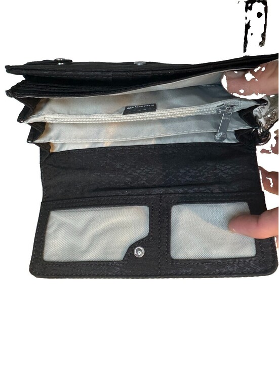Kipling Handbags - (A3) Kipling New Money Wallet Black Bifold ID Card Holder Monkey Charm NWT $44